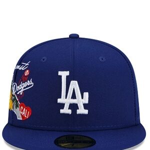 LOS ANGELES DODGERS CITY CLUSTER 59FIFTY FITTED HAT 7 3/8